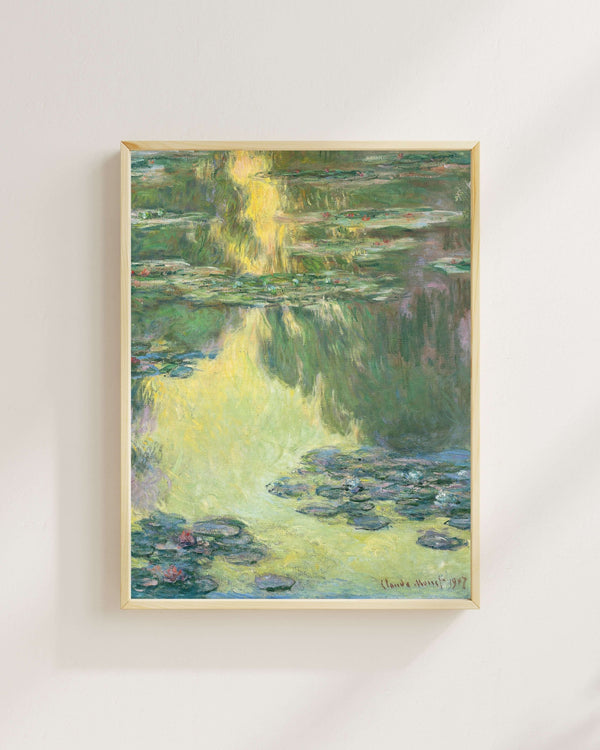 Claude Monet - Nilüferler IV fine art baskı