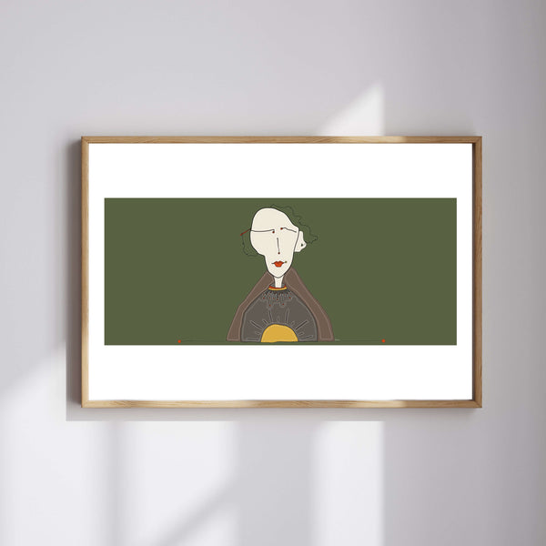 Berfu Koral - Dad Fine Art Baskı