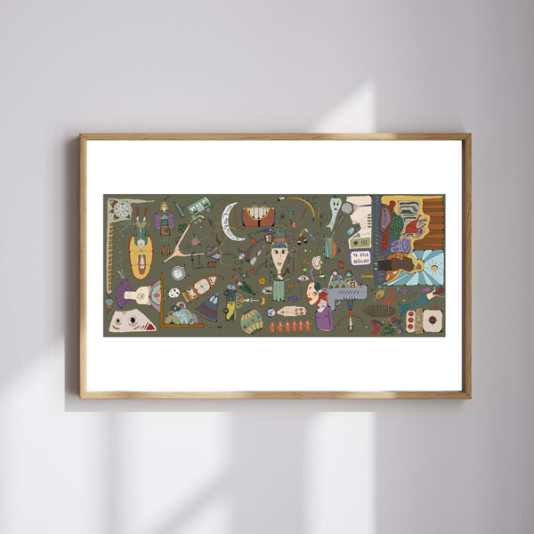 Berfu Koral - Spring and Summer Fine Art Baskı