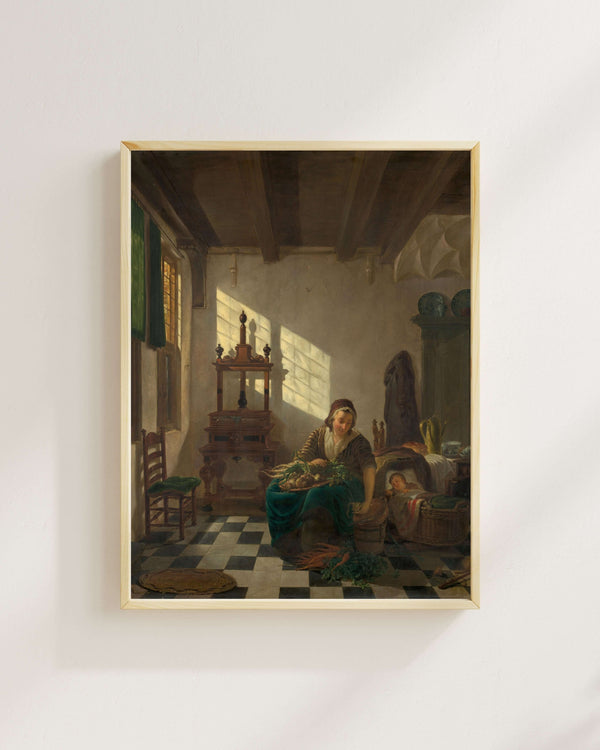 Abraham van Strij - Ev Kadını