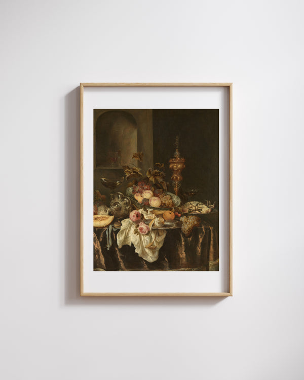 Abraham van Beijeren - Natürmort Fine Art Baskı