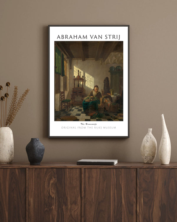 Abraham van Strij-Ev Kadını çerçeve