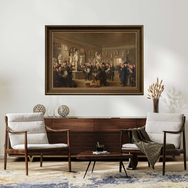 Adriaan de Lelie - Felix Meritis Cemiyeti’nin Heykel Galerisi Çerçeve