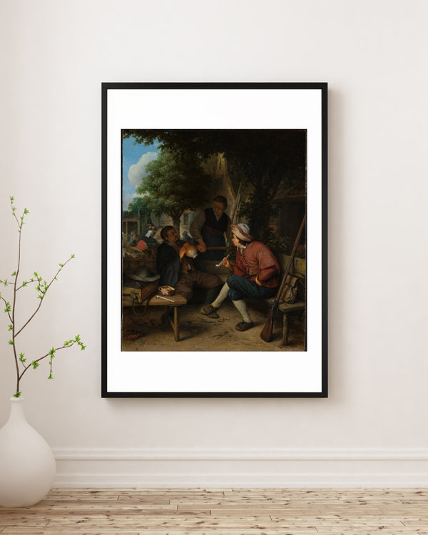 Adriaen van Ostade - Resting Travelers