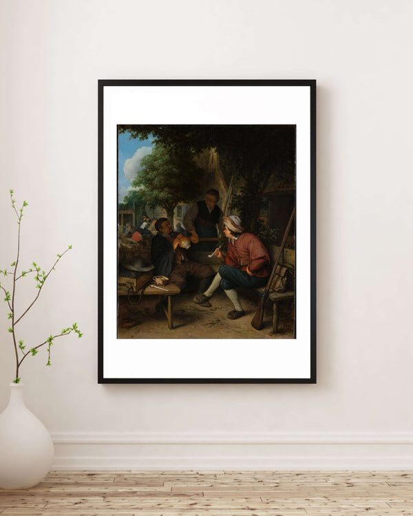 Adriaen van Ostade - Dinlenen Yolcular