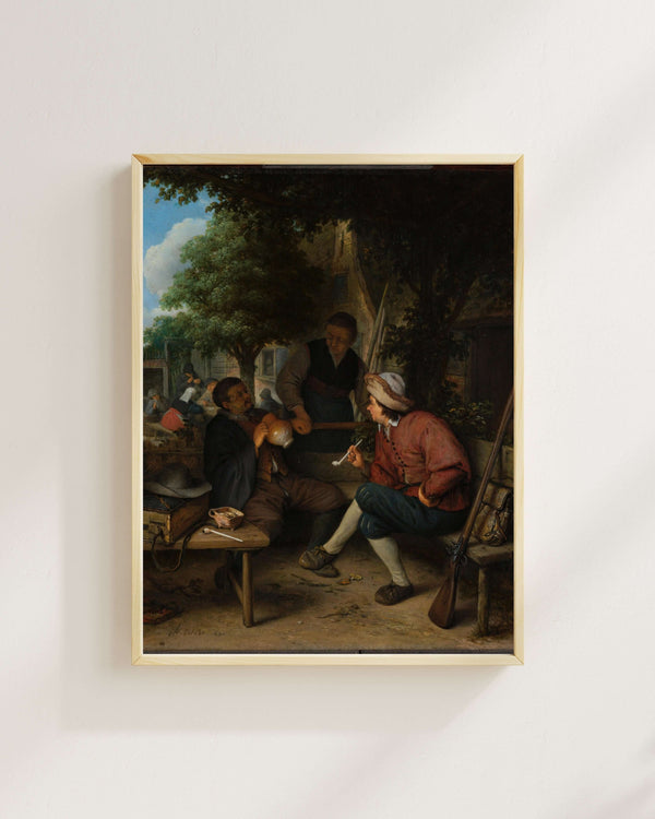 Adriaen van Ostade - Dinlenen Yolcular