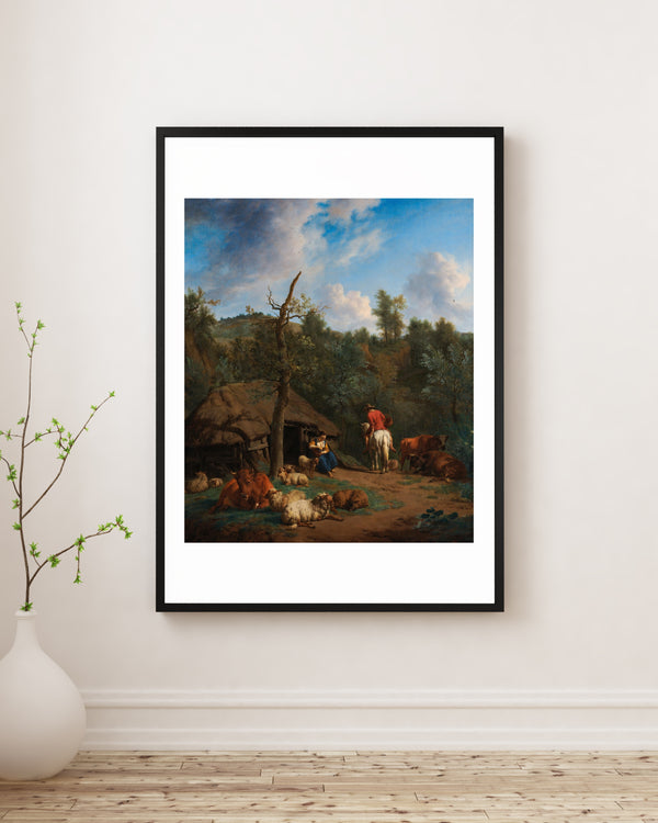 Adriaen van de Velde-The Hut