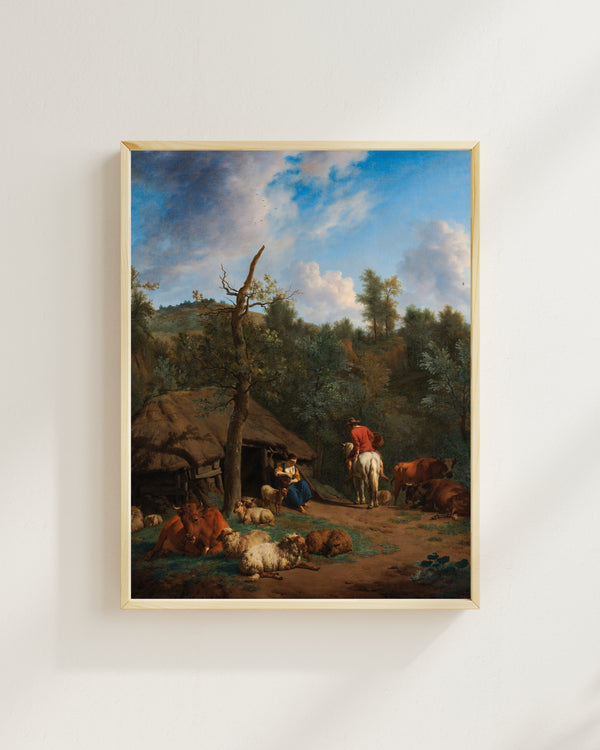 Adriaen van de Velde-The Hut