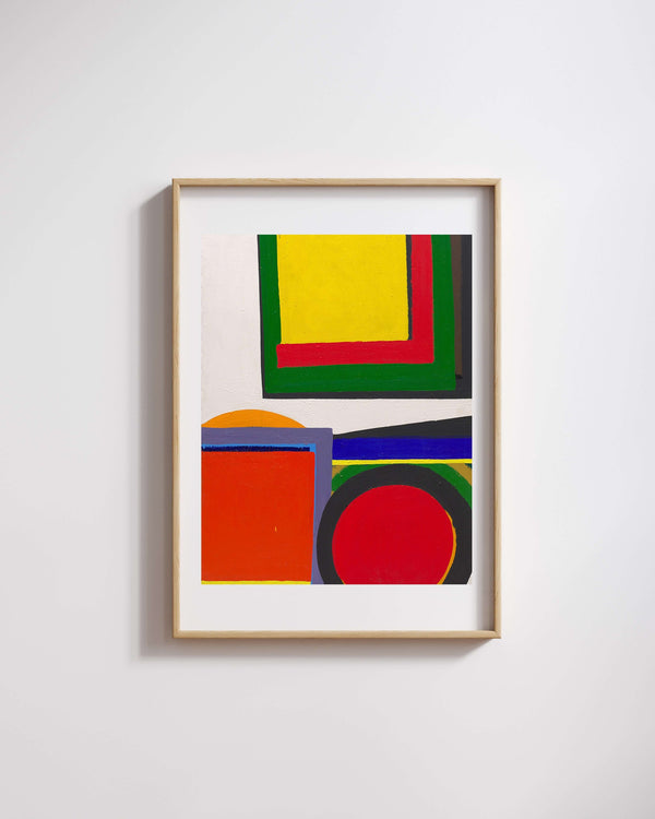 Al Held - İsimsiz Y fine art baskı