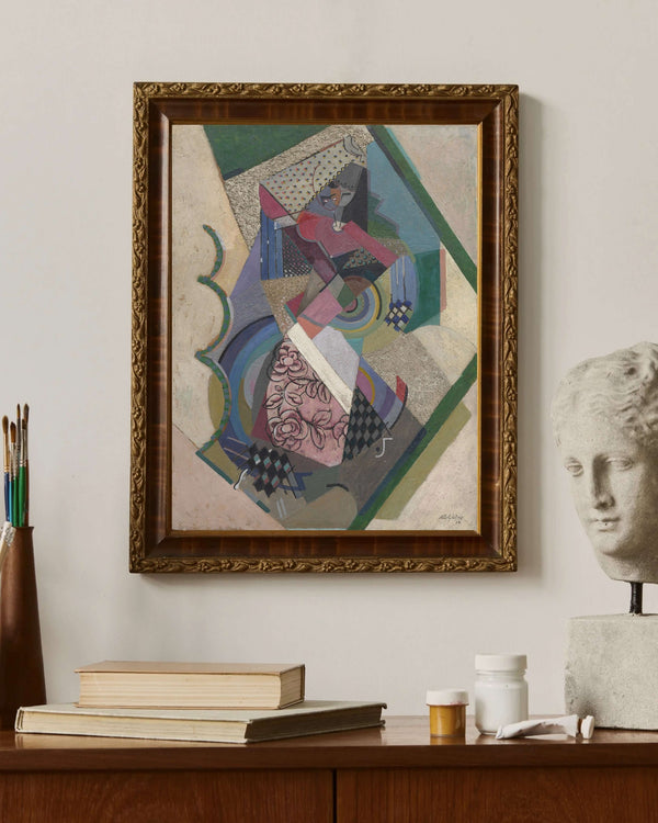 Albert Gleizes - İspanyol Dansçı çerçeve