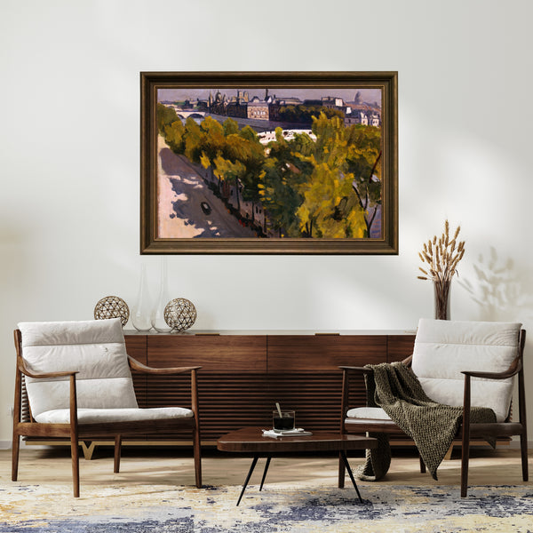 Albert Marquet - Louvre Rıhtımı ve Yeni Köprü poster