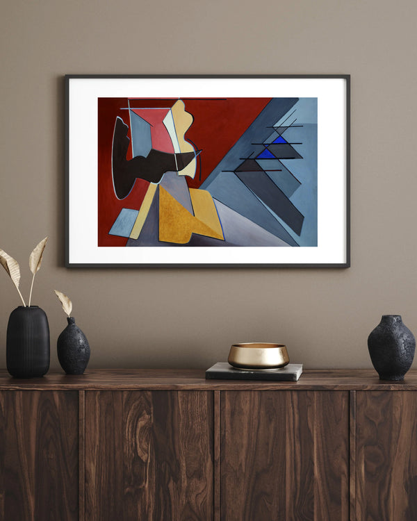 Alberto Magnelli - Şiddetlendirilmiş Karşıtlıklar çerçeve