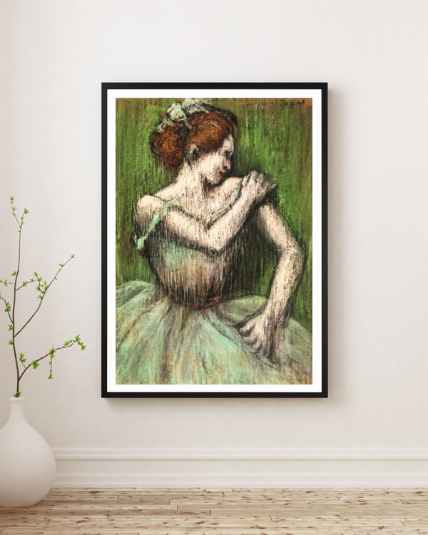 Edgar Degas - Dansçı fine art baskı