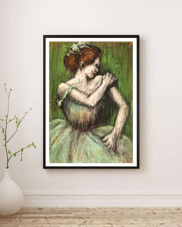 Edgar Degas - Dansçı fine art baskı