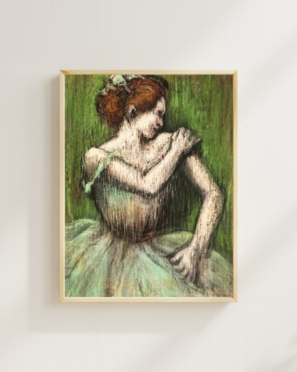 Edgar Degas - Dansçı fine art baskı