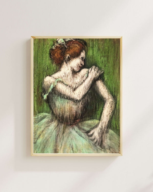 Edgar Degas - Dansçı fine art baskı