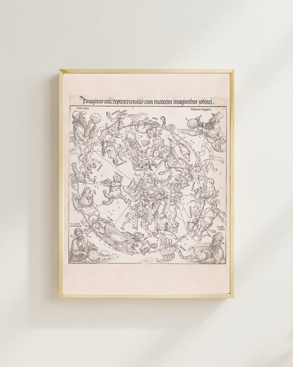 Albrecht Dürer - Kuzey Yarımküre Gökyüzü Haritası