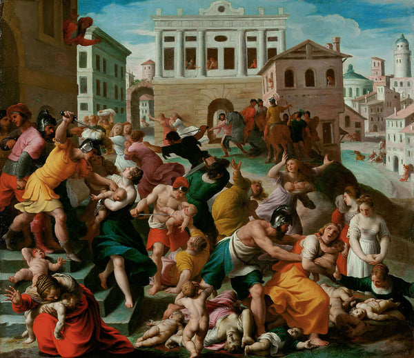 Alessandro Turchi L’Orbetto - Masumların Katliamı tablo
