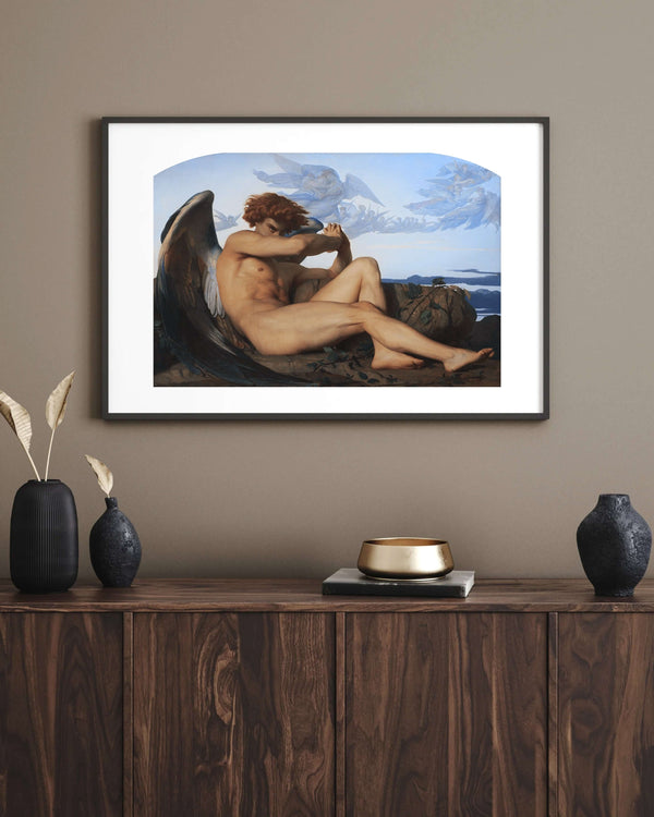 Alexandre Cabanel - Düşmüş Melek fine art baskı