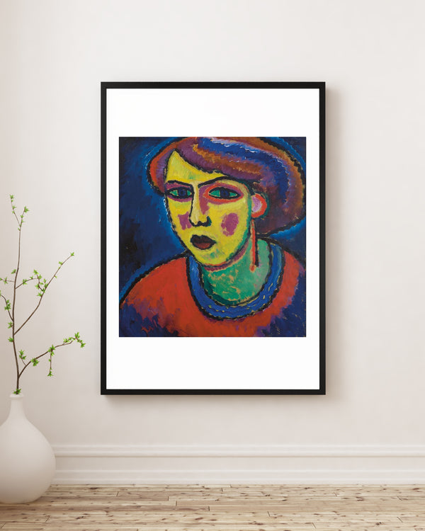 Alexej von Jawlensky - Sarışın Kadın