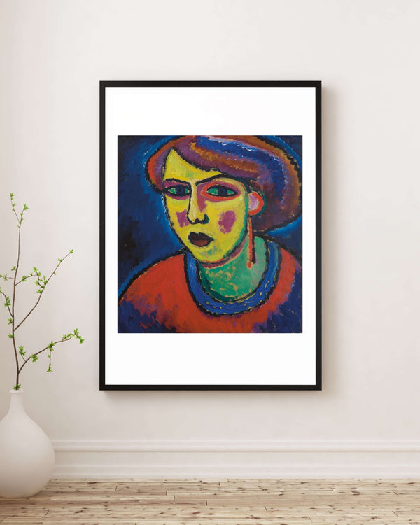 Alexej von Jawlensky - Sarışın Kadın Fine Art Baskı