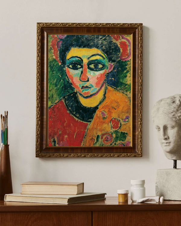 Alexej von Jawlensky - Kadın Portresi Fine Art Baskı