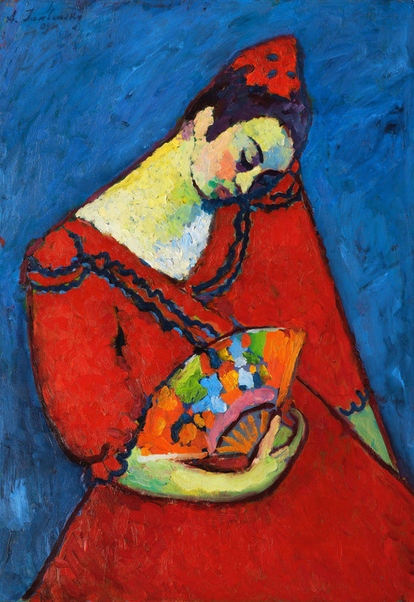 Alexej von Jawlensky - İspanyol Dansçı Fine Art Baskı
