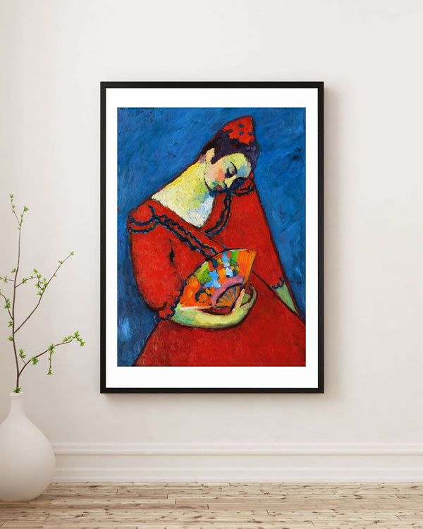 Alexej von Jawlensky - İspanyol Dansçı Fine Art Baskı