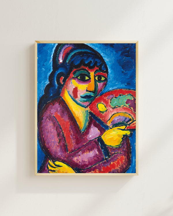 Alexej von Jawlensky - Yelpazeli Kadın