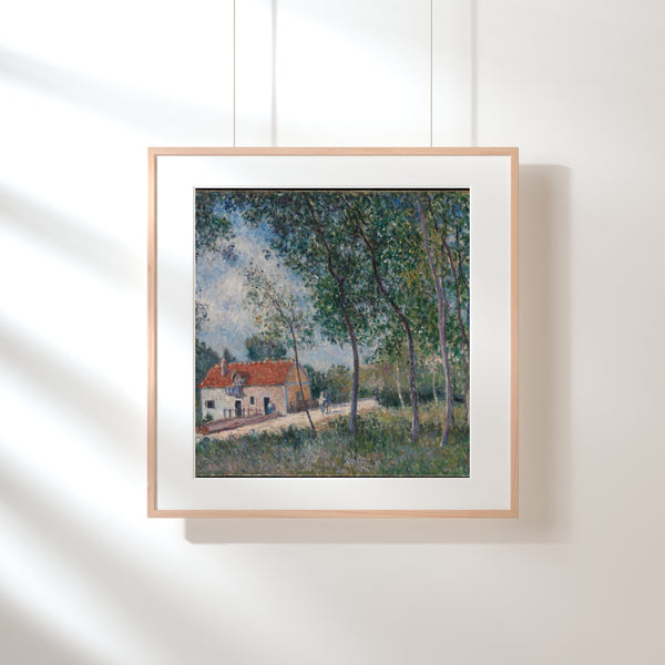 Alfred Sisley – Moret’ten Saint - Mammès’e Giden Yol