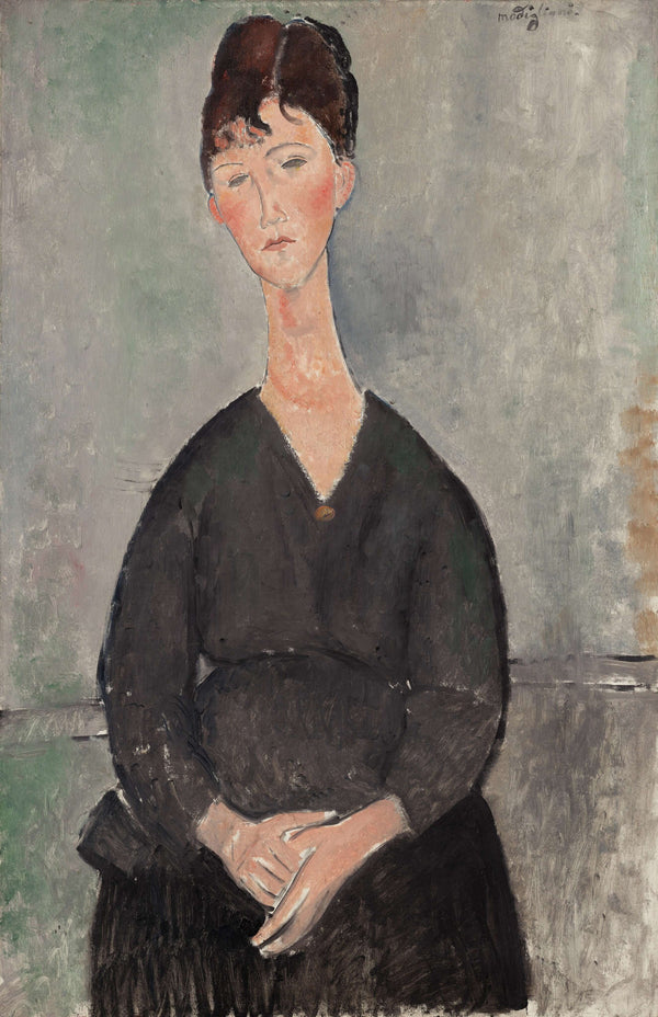 Amedeo Modigliani - Kafe Şarkıcısı Tablo