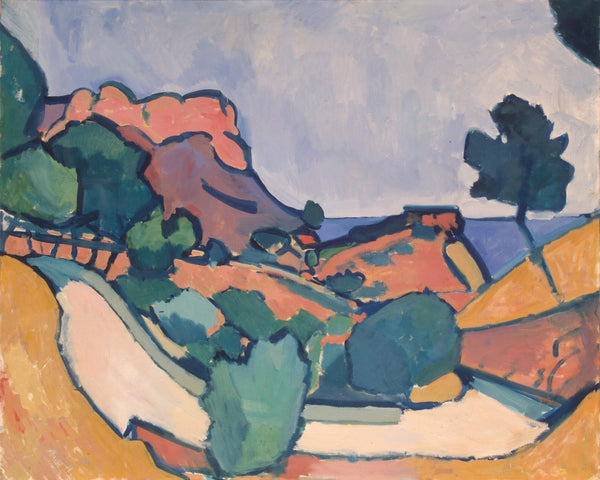 André Derain - Dağlarda Yol tablo