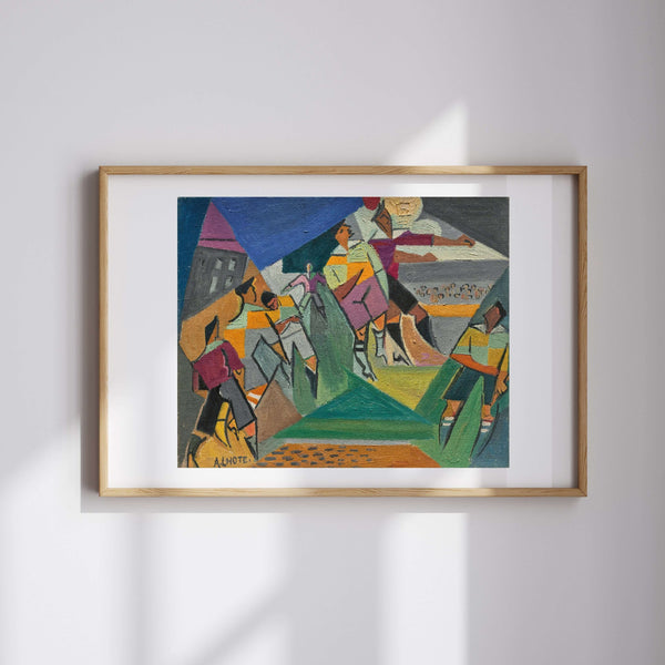 André Lhote - Rugby Oyuncuları fine art baskı