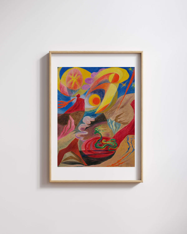 André Masson - Harikalar Manzarası fine art baskı