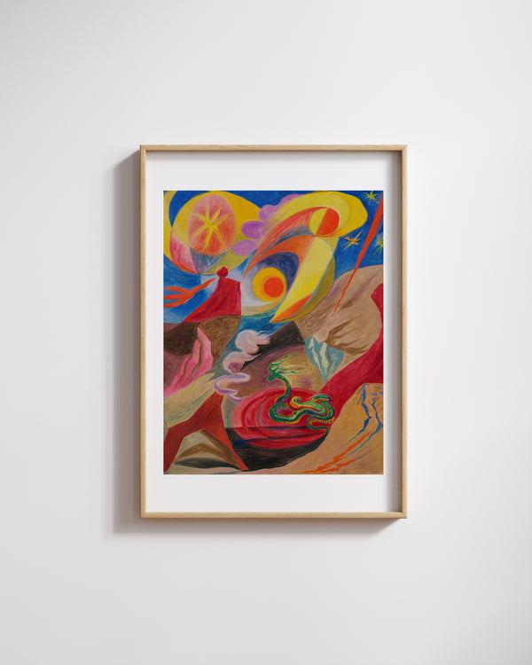 André Masson - Harikalar Manzarası fine art baskı