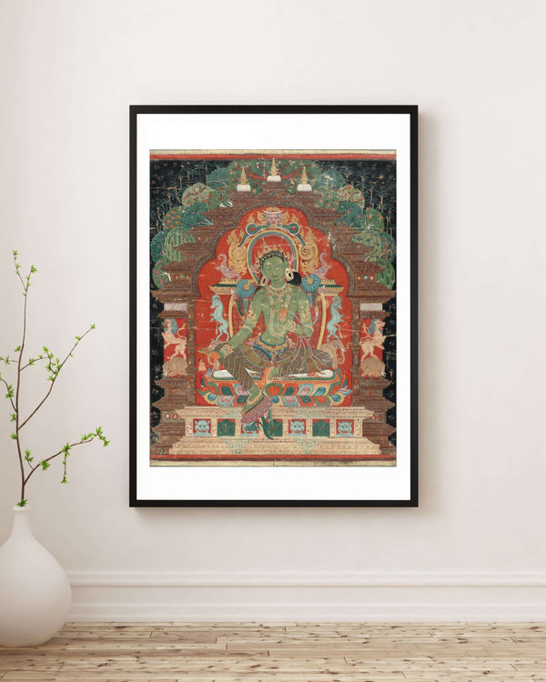 Anikó - Yeşil Tara Fine Art Baskı
