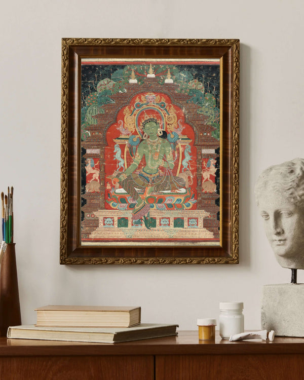 Anikó - Yeşil Tara Fine Art Baskı