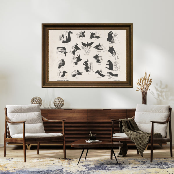 Anoniem - Gölge İmgeler fine art baskı