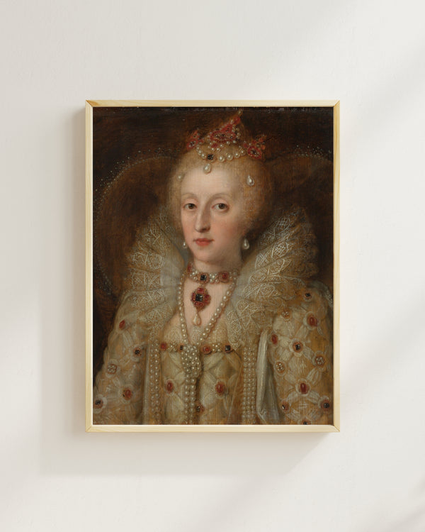 Anonim - İngiltere Kraliçesi I. Elizabeth’in Portresi