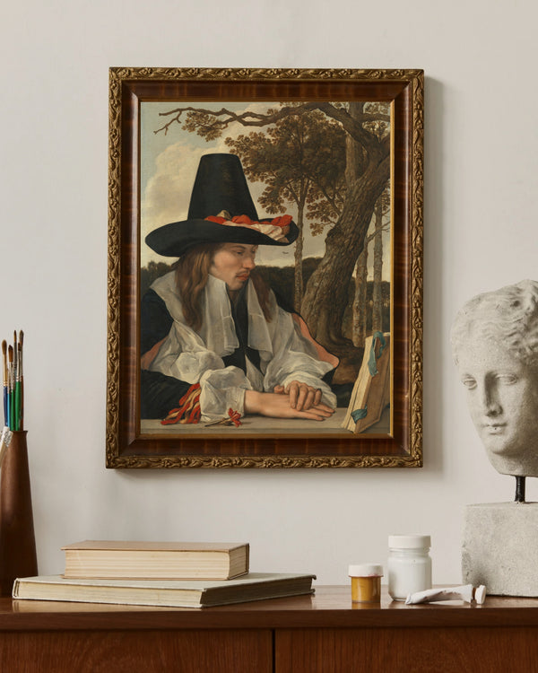 Anoniem, Northern Netherlands-Reading Man