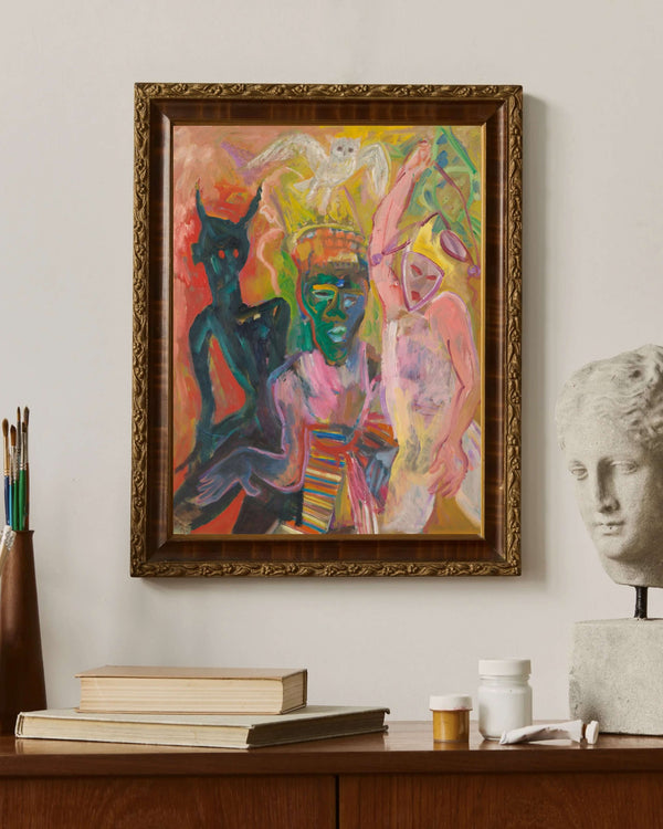 Anonim - Anne Bak Bir Şey Geçiyor Fine Art Baskı