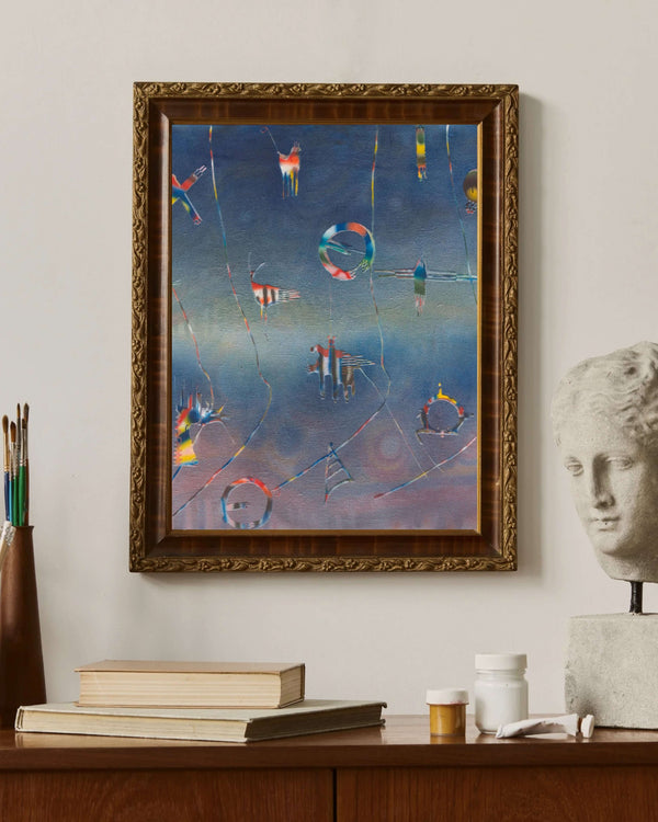 Anonim - Beklenmedik Bir Anda - Mavinin İçinden Fine Art Baskı