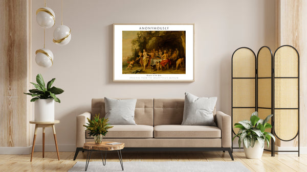 Anoniem-Tanrıların Şöleni çerçeve