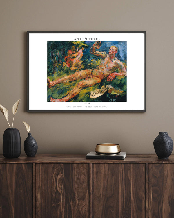 Anton Kolig-Ağıt çerçeve