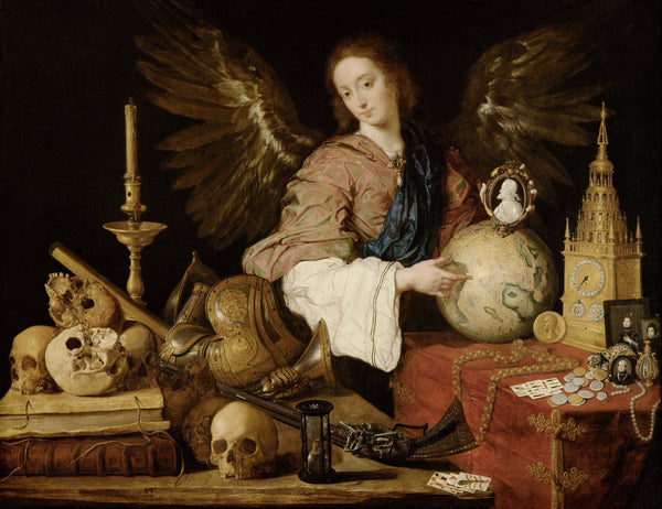 Antonio de Pereda y Salgado - Vanitas Alegorisi fine art baskı