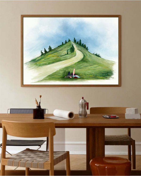 Ayşe Çelebi - Aşk fine art baskı