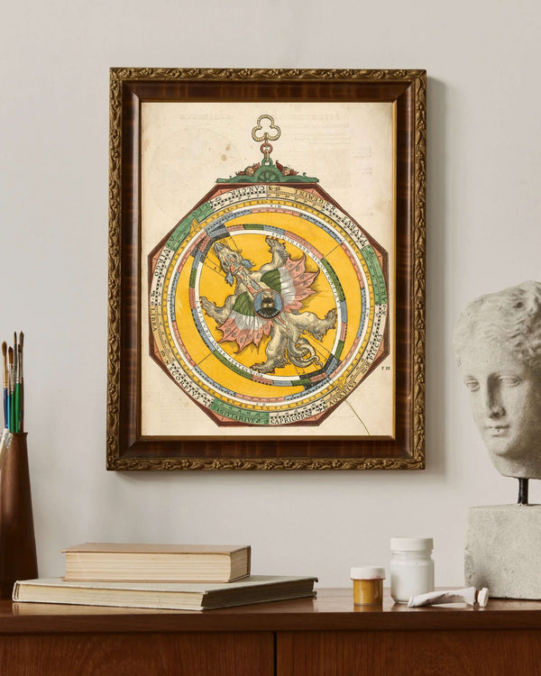 Petrus Apianus - İmparatorluk Astronomisi IV Fine Art Baskı