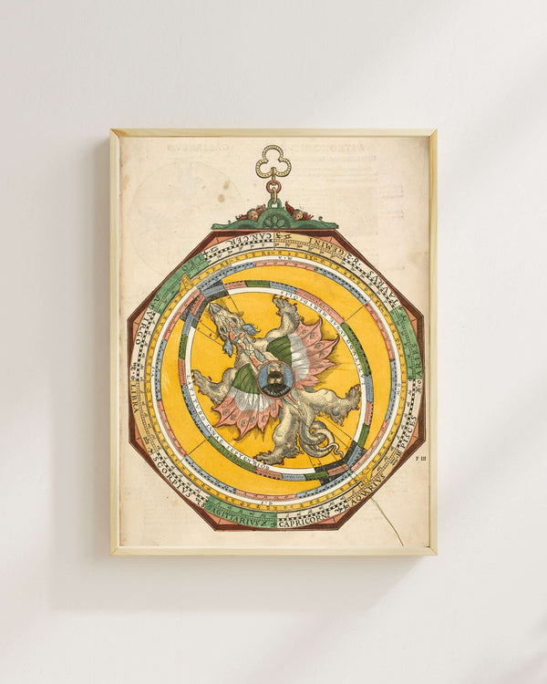 Petrus Apianus - İmparatorluk Astronomisi IV Fine Art Baskı