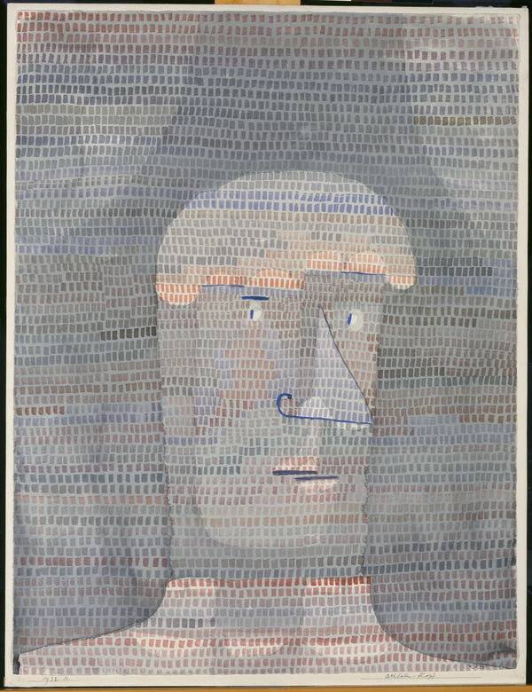 Paul Klee - Sporcunun Başı fine art baskı