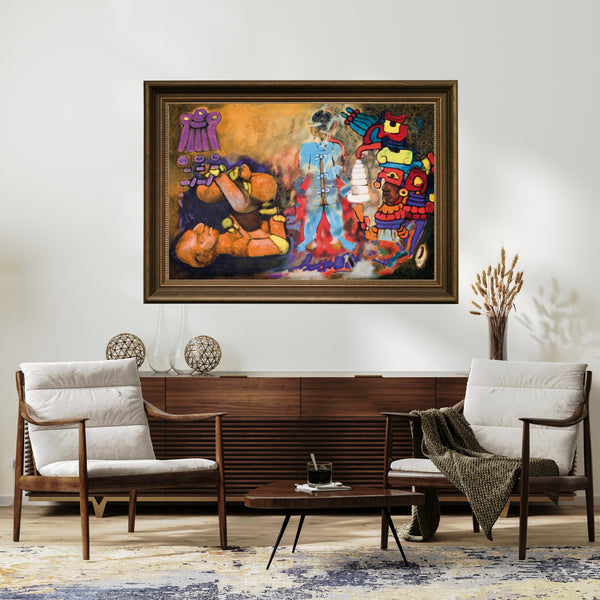 Aubrey Williams - Maya Ritüeli V fine art baskı